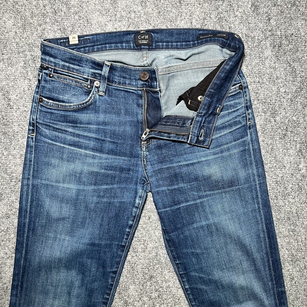 Citizens of Humanity Emmanuelle Slim Boot Jeans Size 25 Med Wash Flared (28x32) - Picture 4 of 12